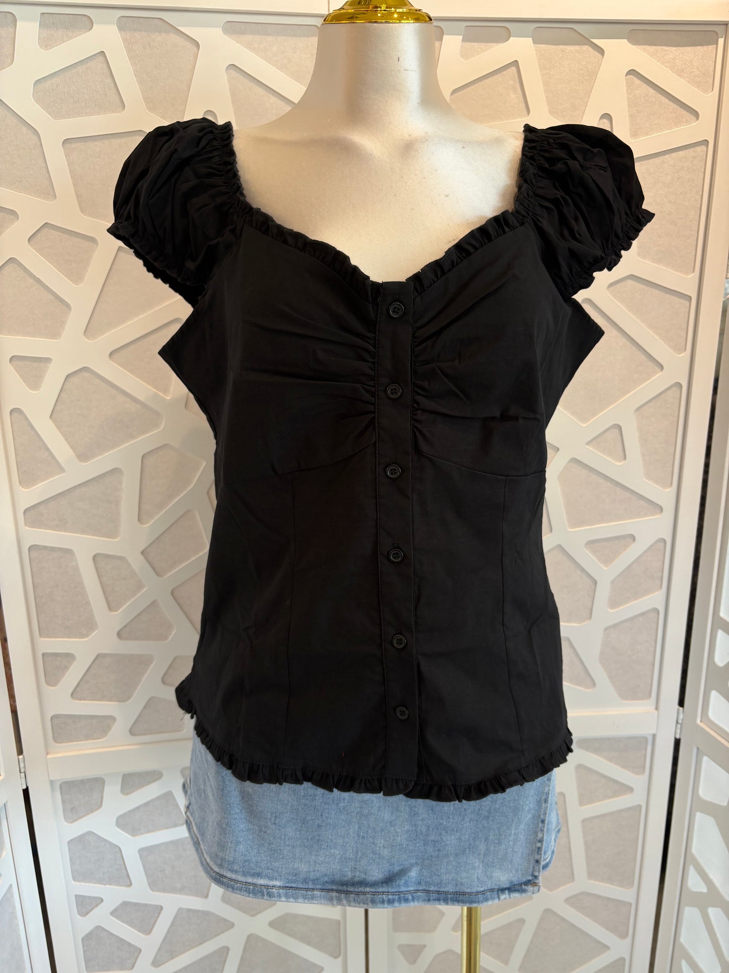 Ruffle top PLUS SIZE