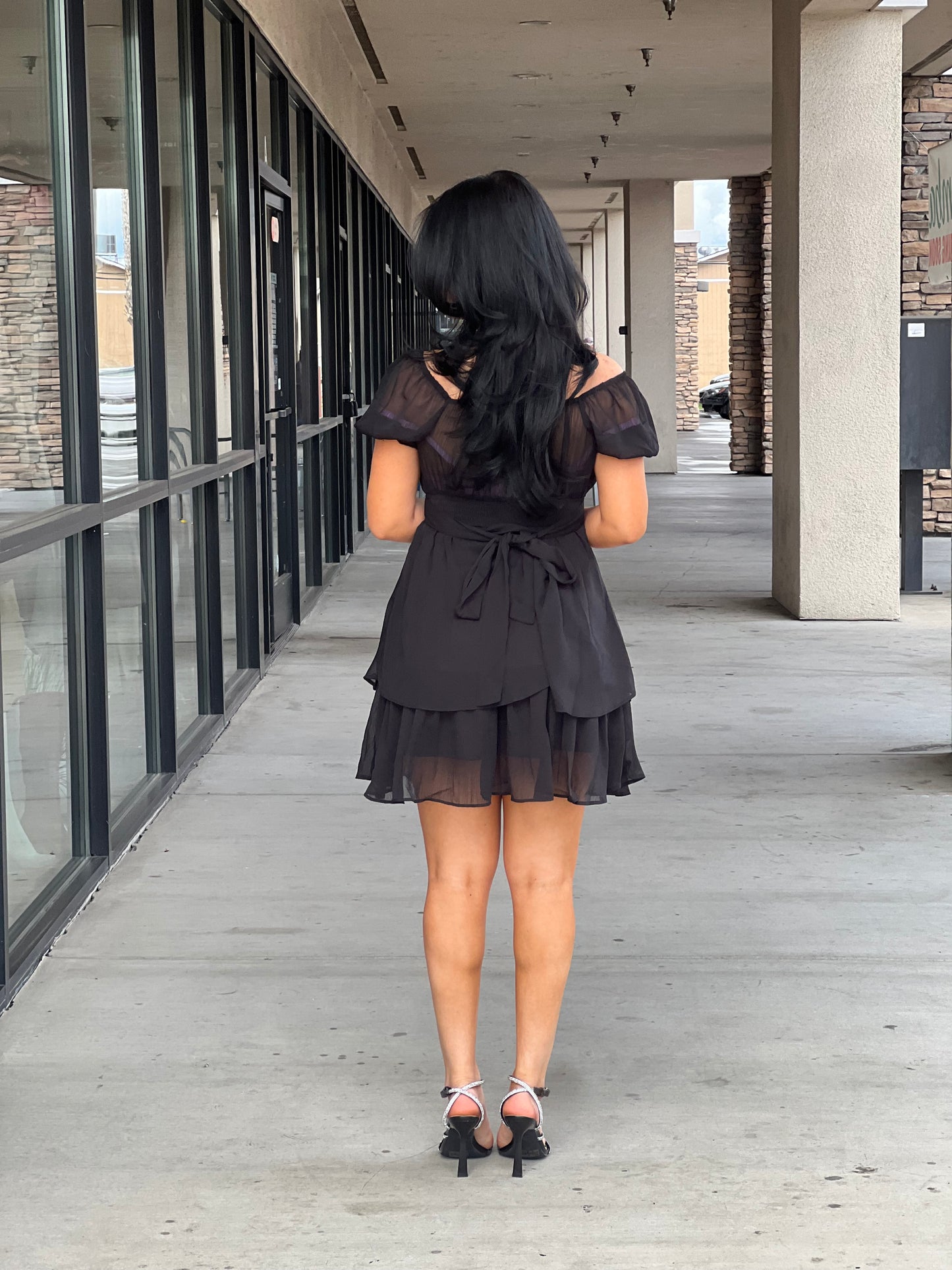 BRANDY FLOWY DRESS