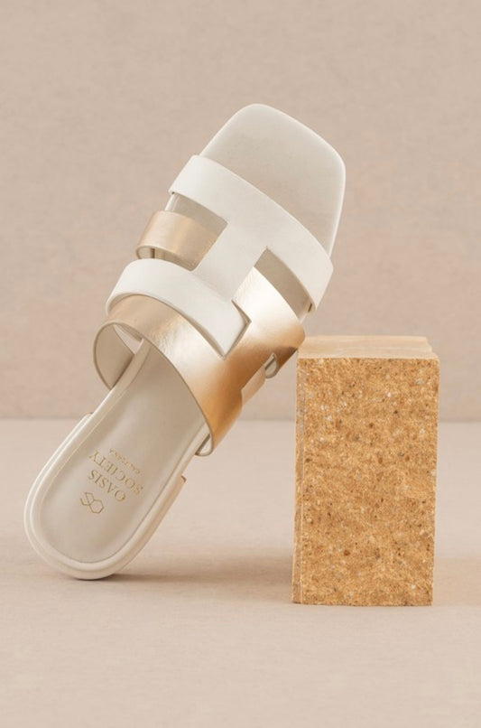 The Parker - Architectural Flat Sandal