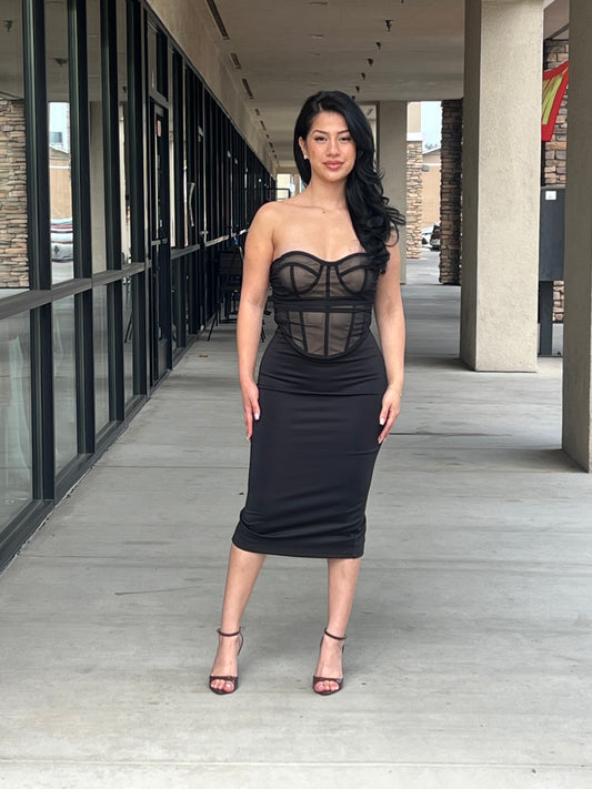 AISHA CORSET SKIRT SET
