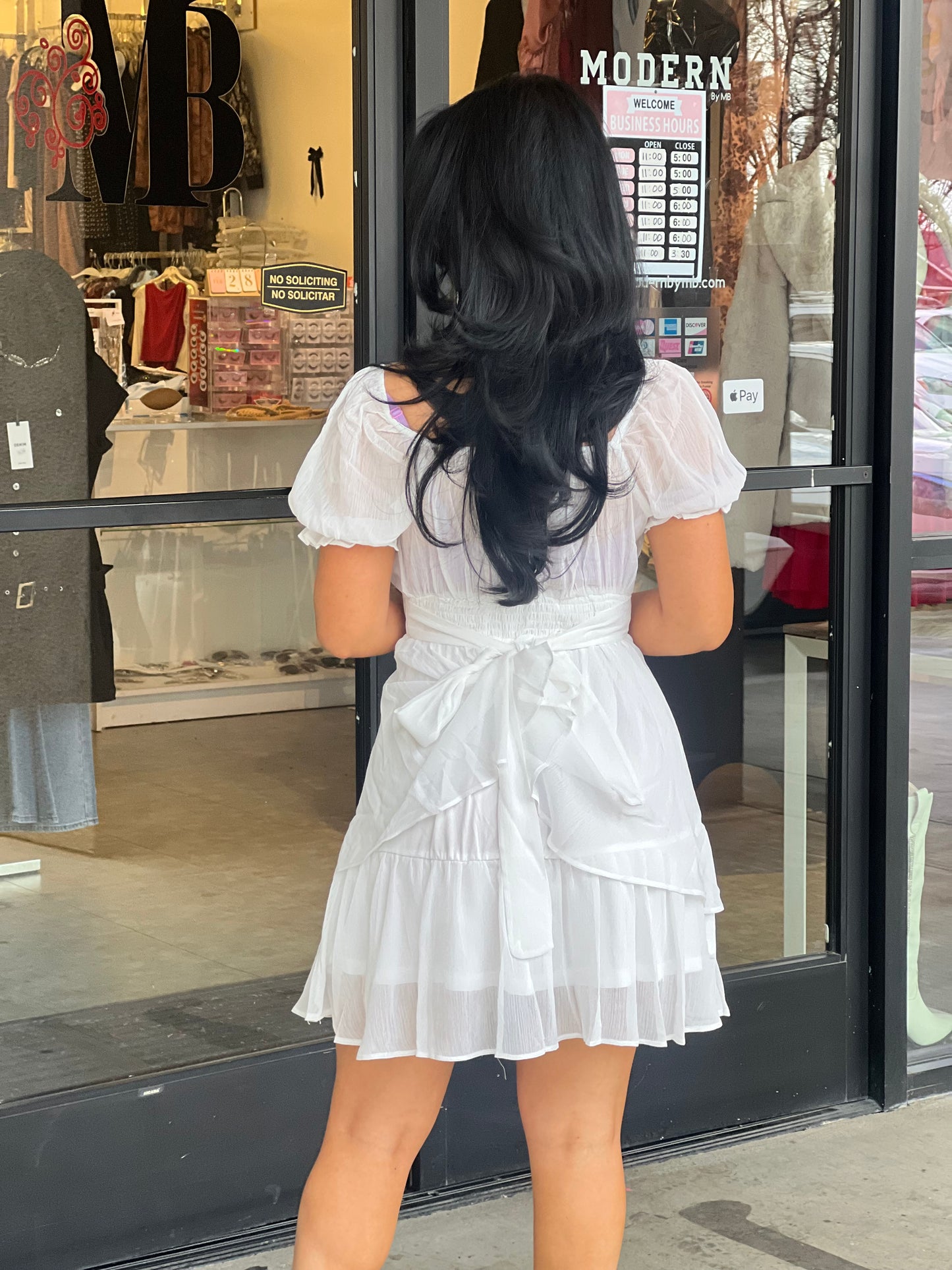BRANDY FLOWY DRESS