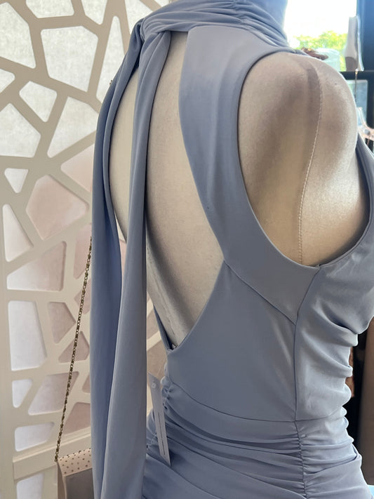 REYNA MIDI OPEN BACK DRESS