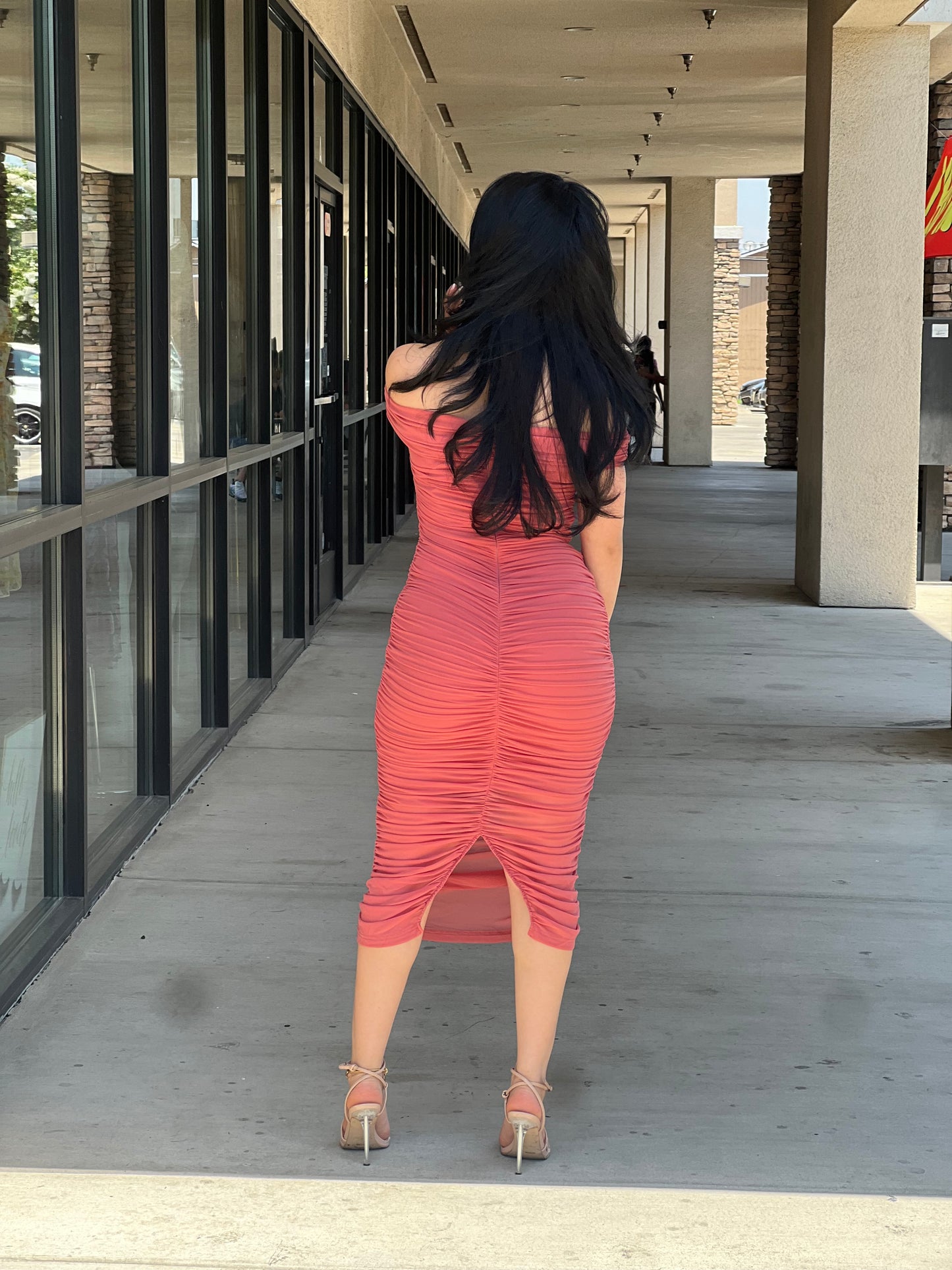 MIRAME MIDI DRESS