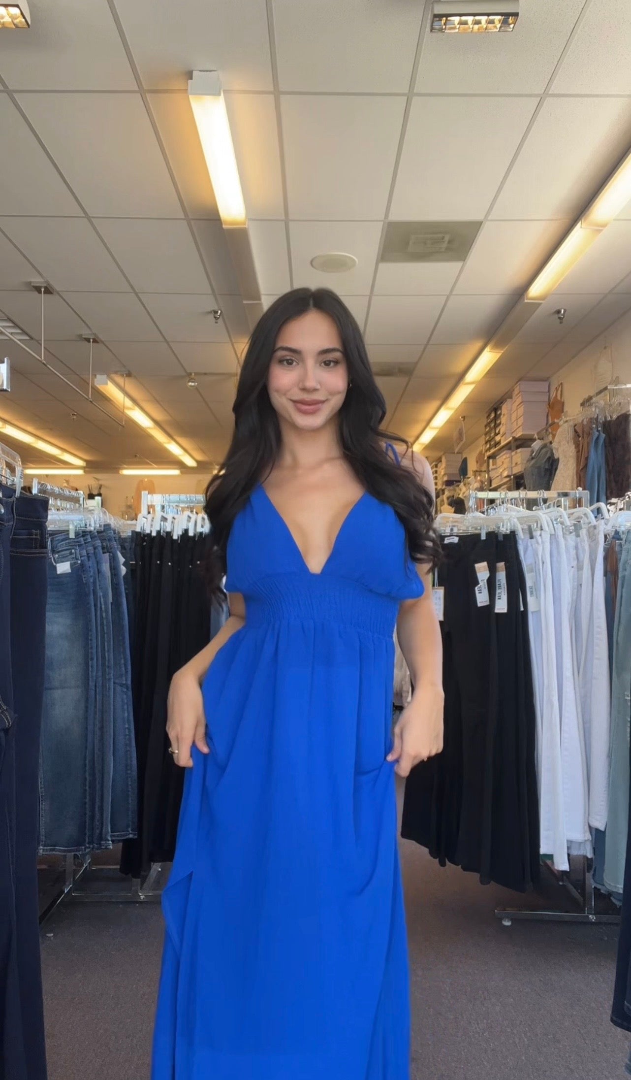 GENOVA MAXI DRESS W/SIDE SLIT