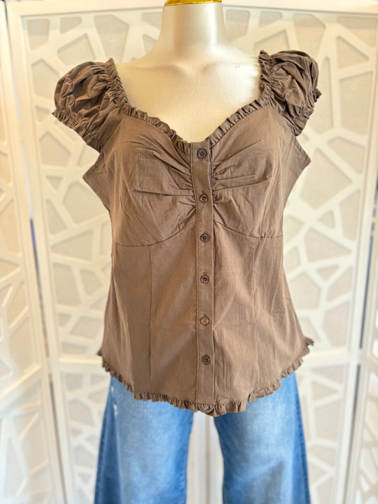 Ruffle top PLUS SIZE