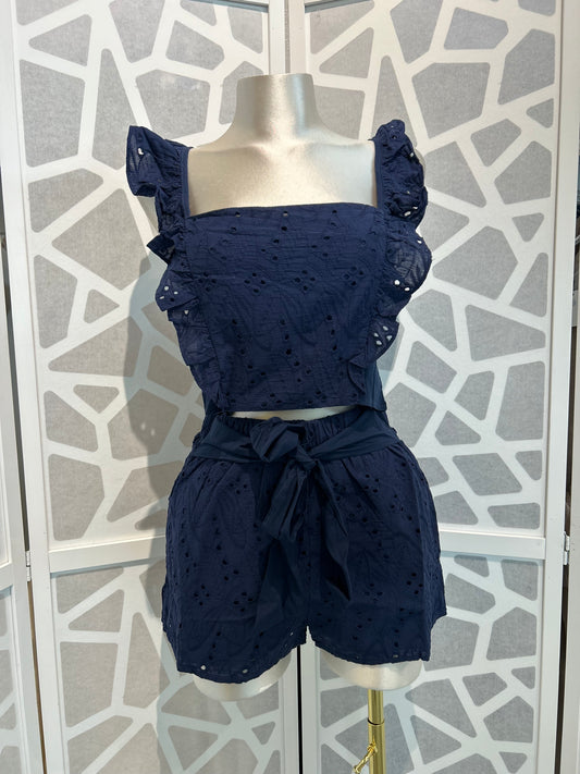 DEBBIE TWO PIECE SHORT SET