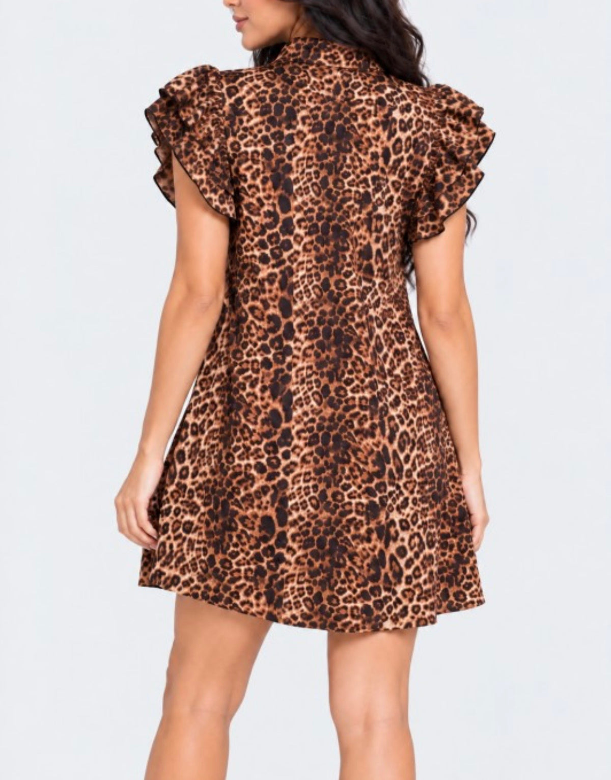 Animal print dress