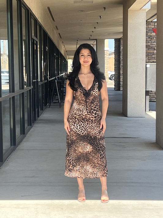 Leopard dress