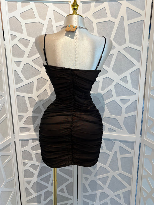 STACEY MINI MESH DRESS