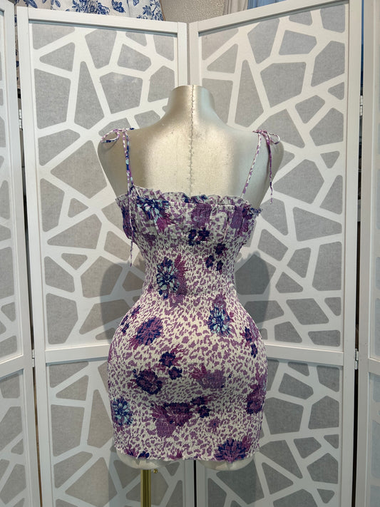 Butterfly mini dress