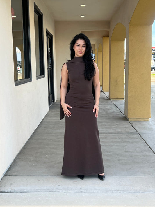 HONEY OPEN BACK MAXI DRESS