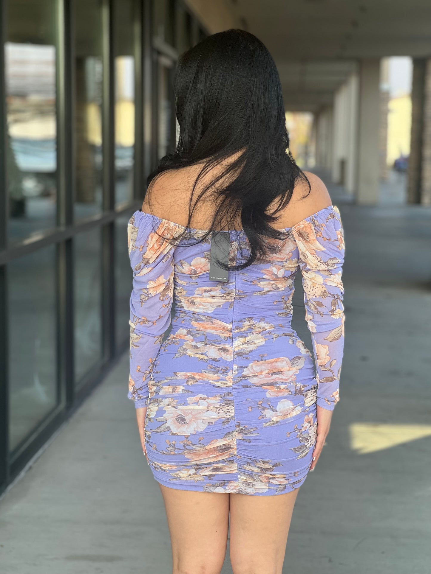 Jayleen floral mini dress