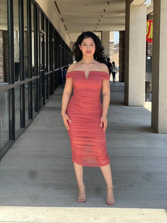 MIRAME MIDI DRESS