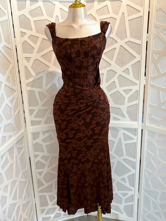 LIVIA CORSET MAXI DRESS