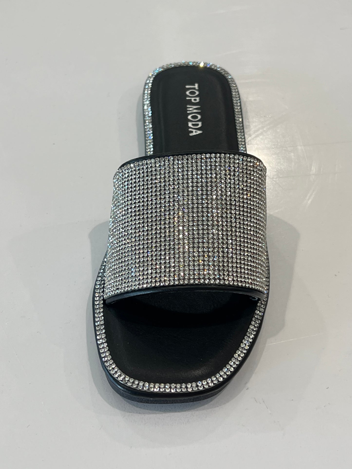 MEDUSA RHINESTONE SANDALS