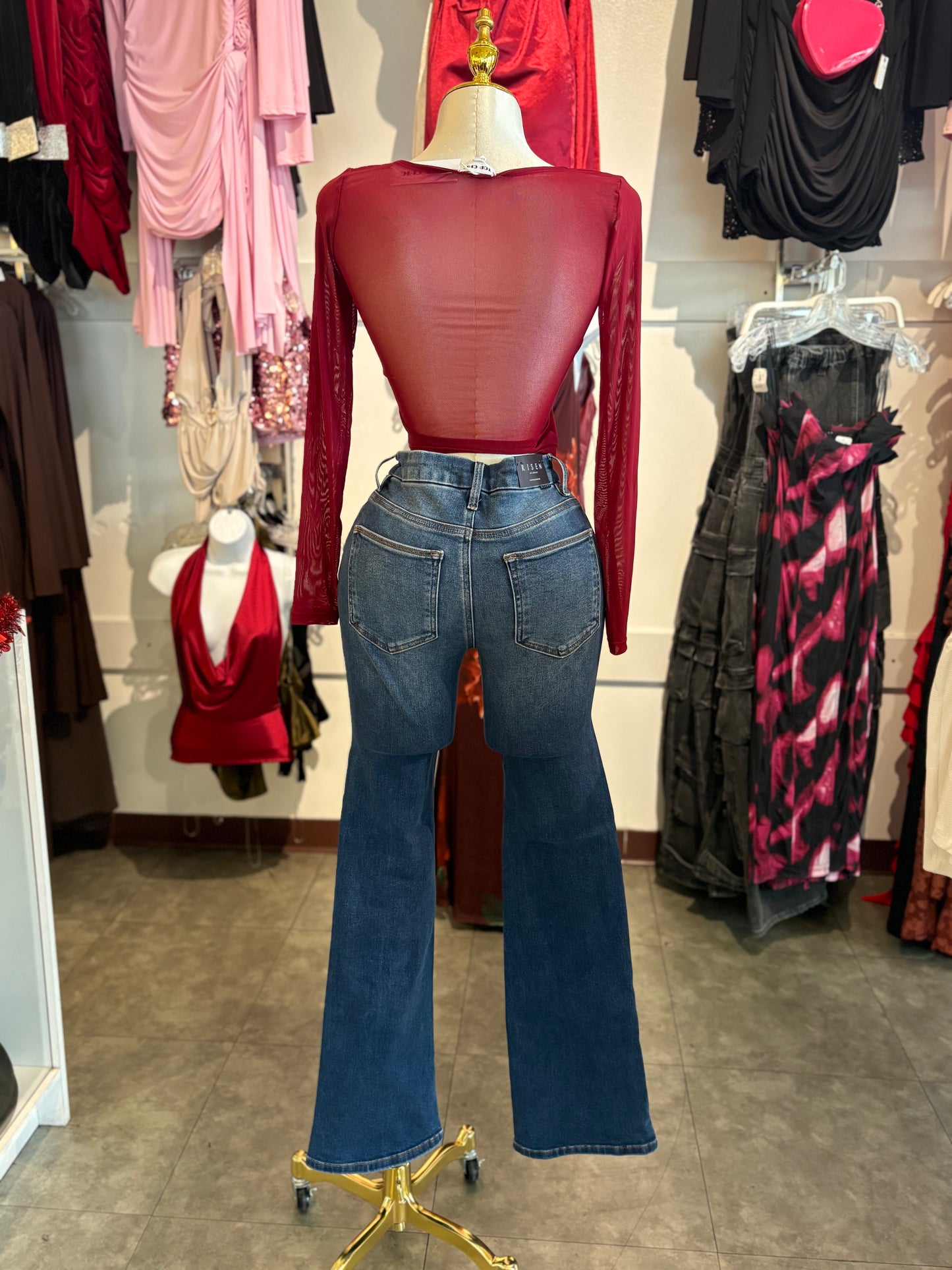 Sandra high rise bootcut Jean