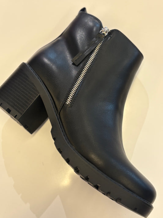 Edith ankle boot double zipper