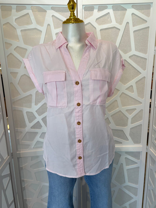 Aria button up top