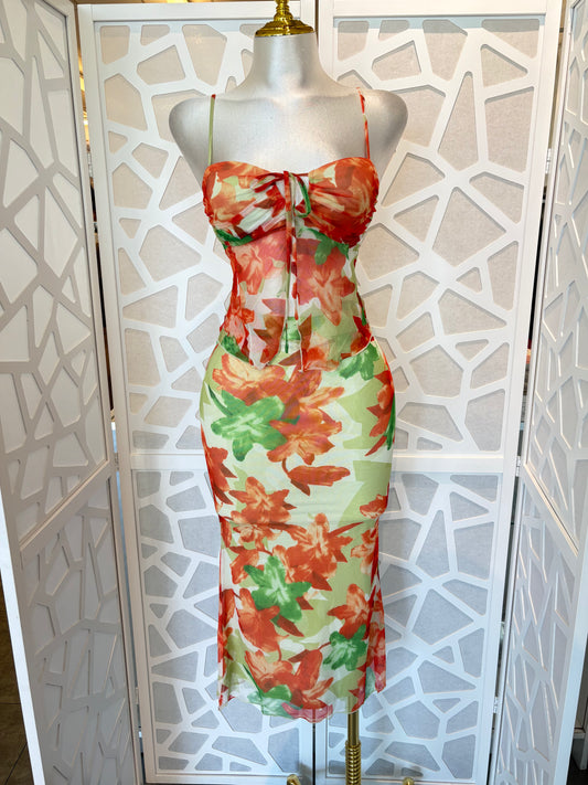 Paradise skirt set