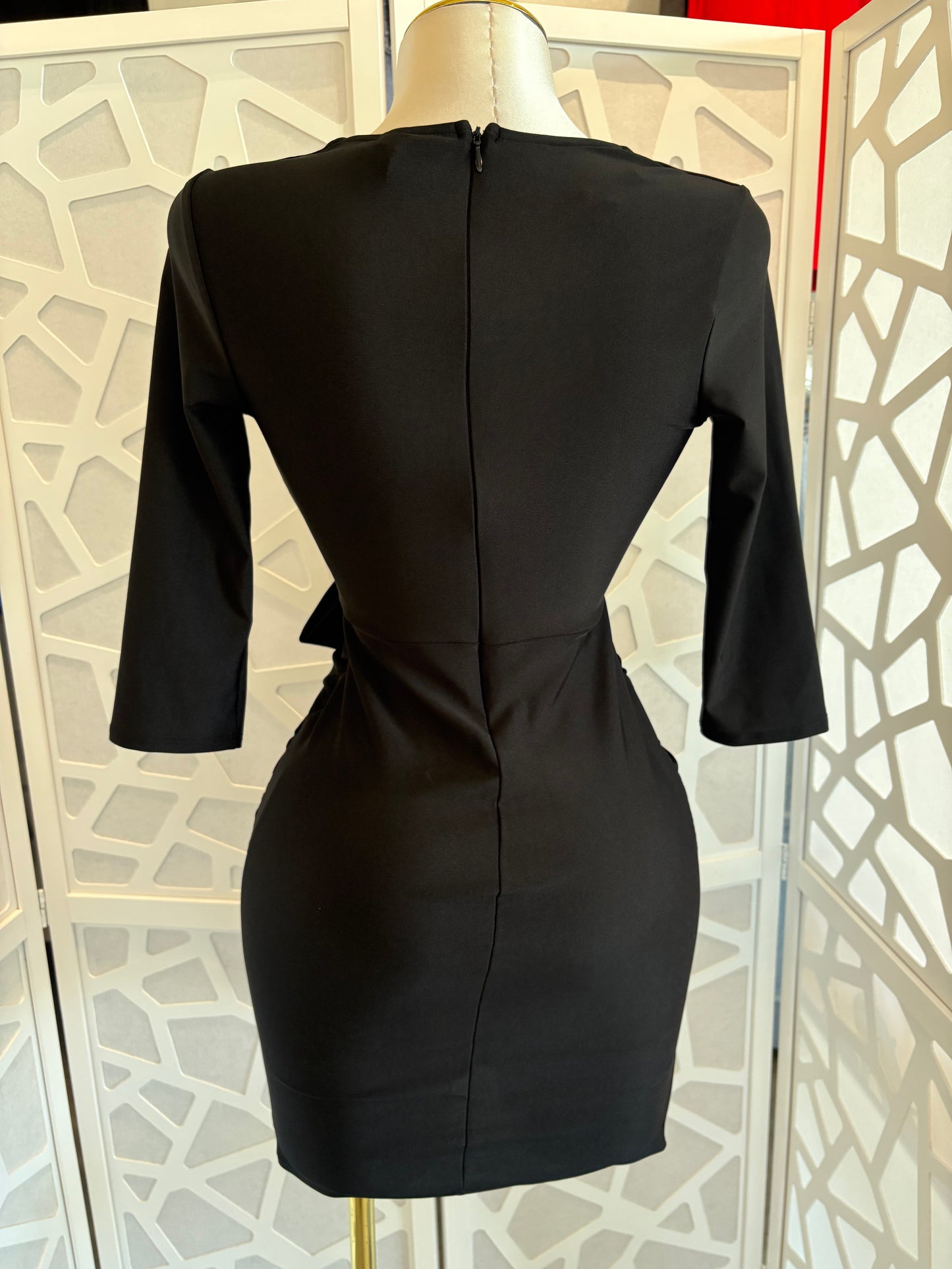 Cindy ruched waist dress