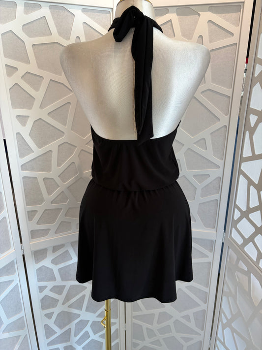 Halter flowy dress