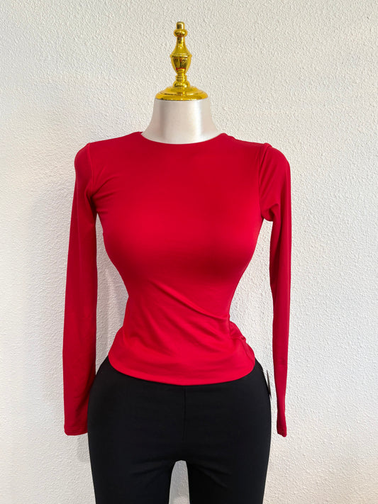 Double lined long sleeve