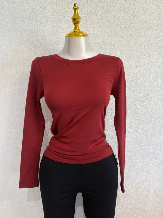 Fleece lined long sleeve