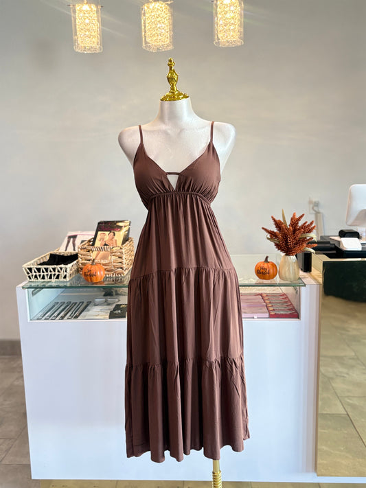 Tania tiered maxi dress