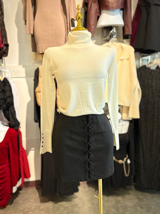 Lucy suede skirt