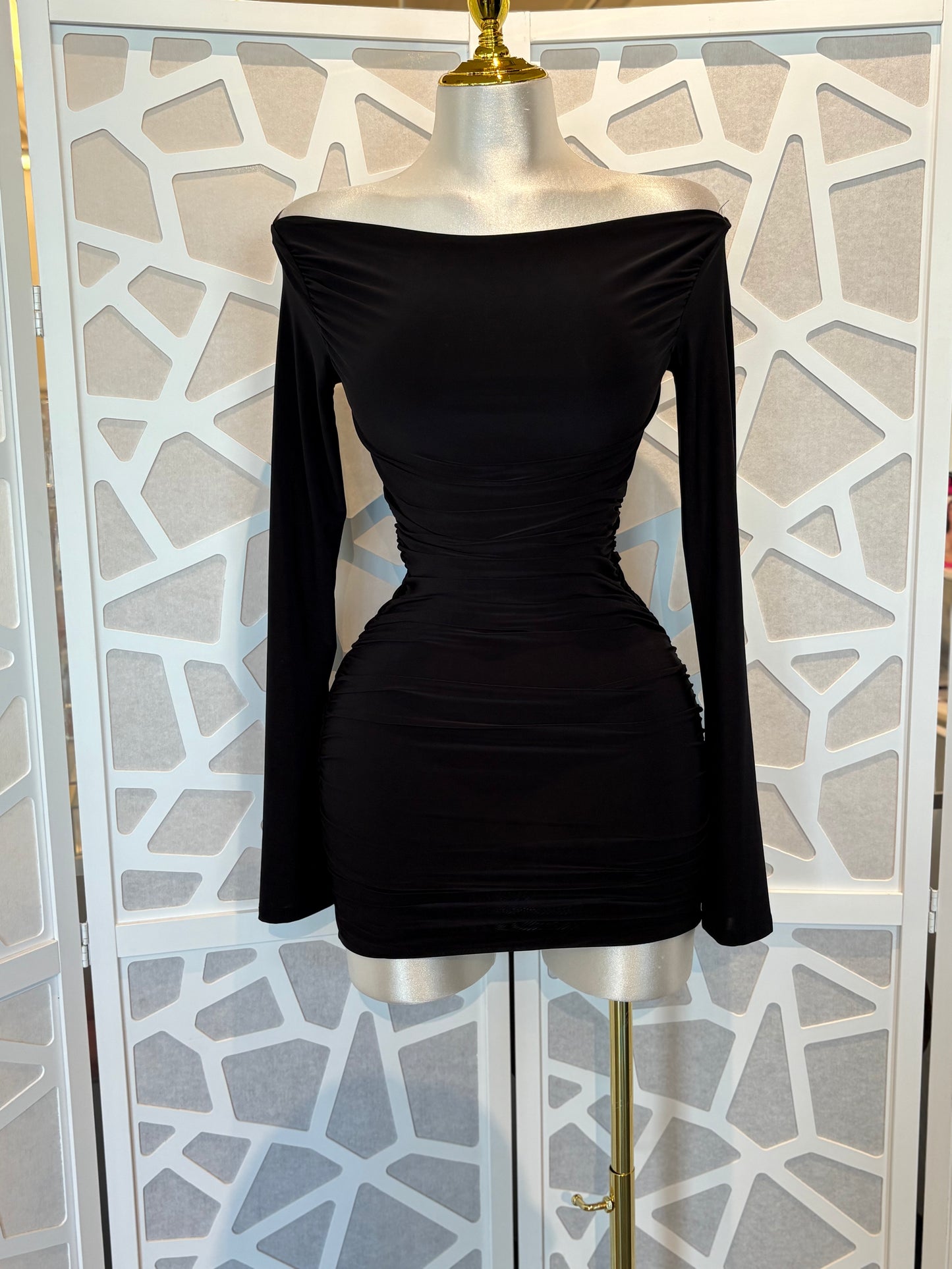 Regina long sleeve dress