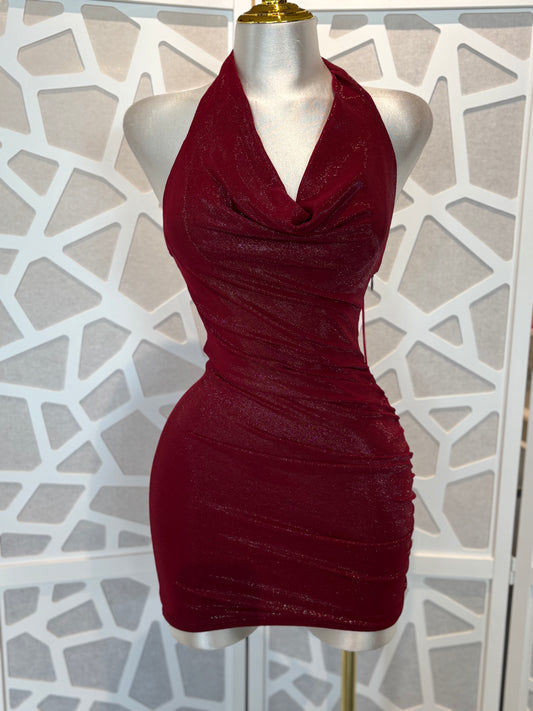Nicole halter dress