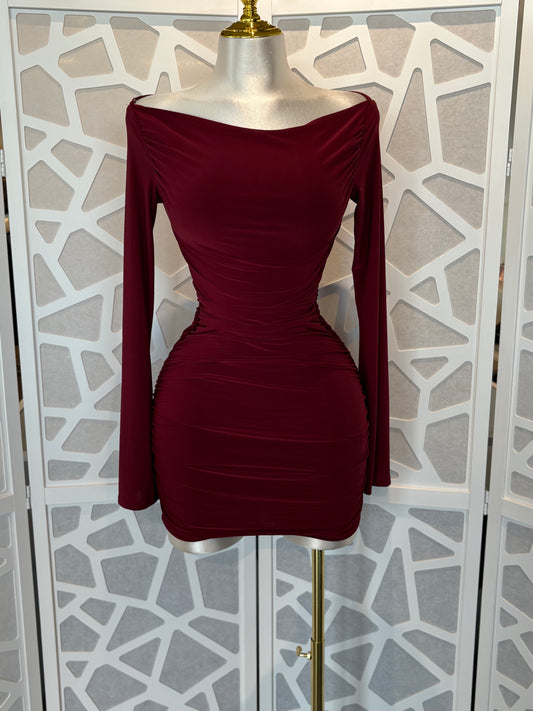 Regina long sleeve dress