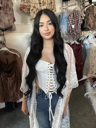 LACE KIMONO