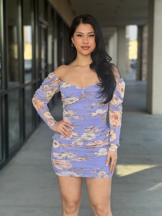 Jayleen floral mini dress