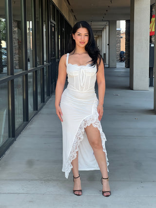 JANIE HIGH SLIT DRESS