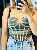 Velma mesh corset