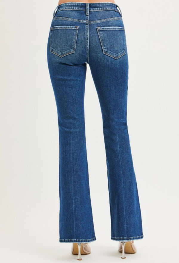 Tammy Tummy Control 4 Way Stretch High Rise Flare Jeans