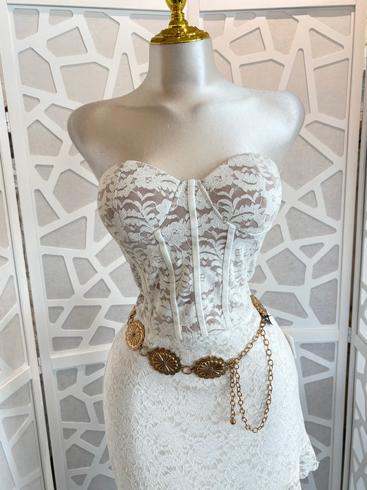 Lace corset