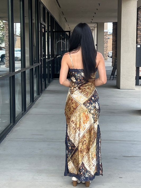 COLLABO MAXI DRESS