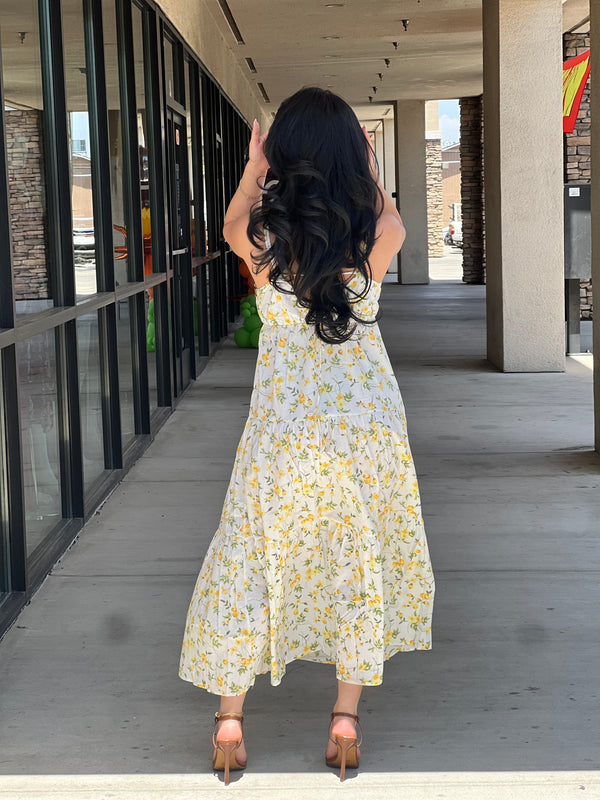 Floral maxi dress
