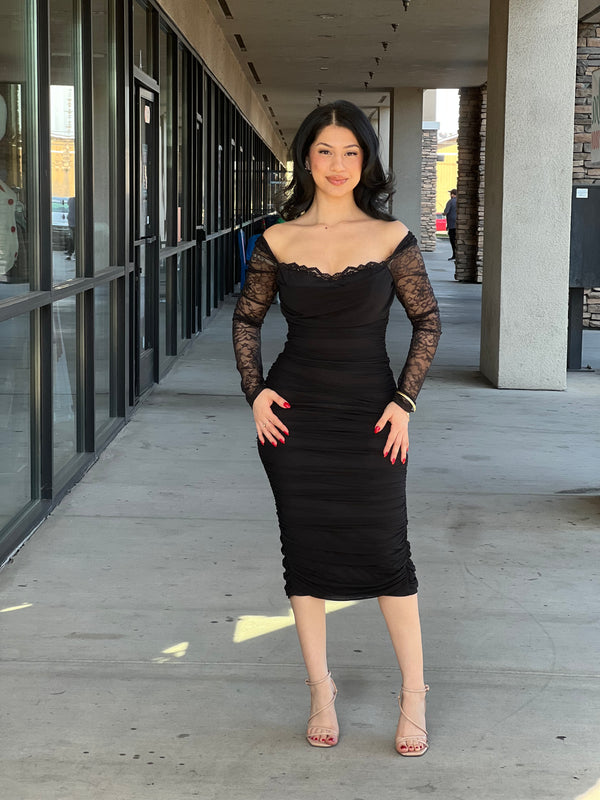 Mercy midi dress