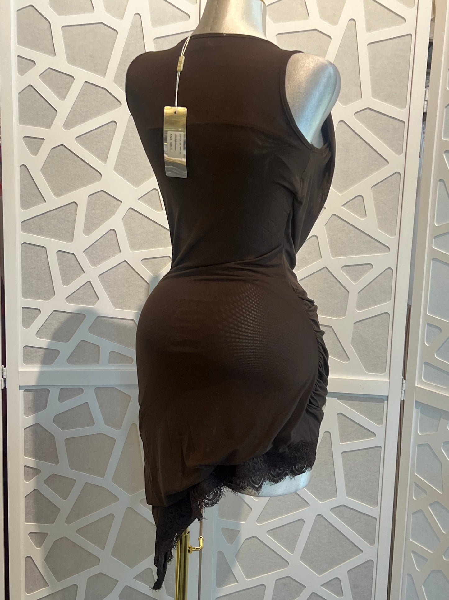 LARISSA LACE MINI DRESS