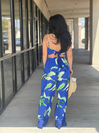 Madrid tropical two piece set