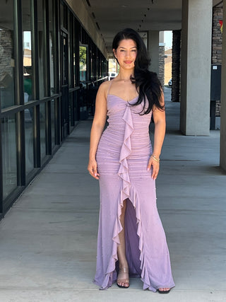 Maxi pearl lavender dress