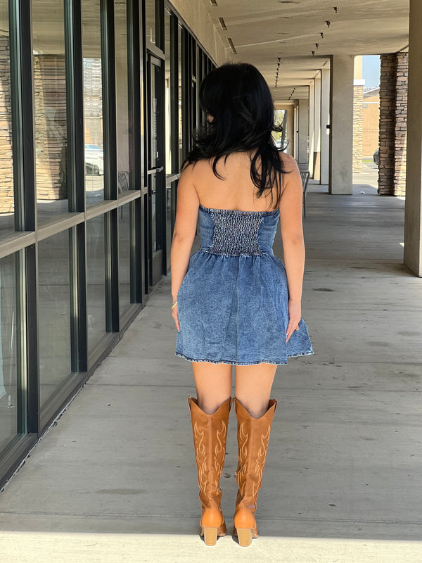 Miranda denim dress