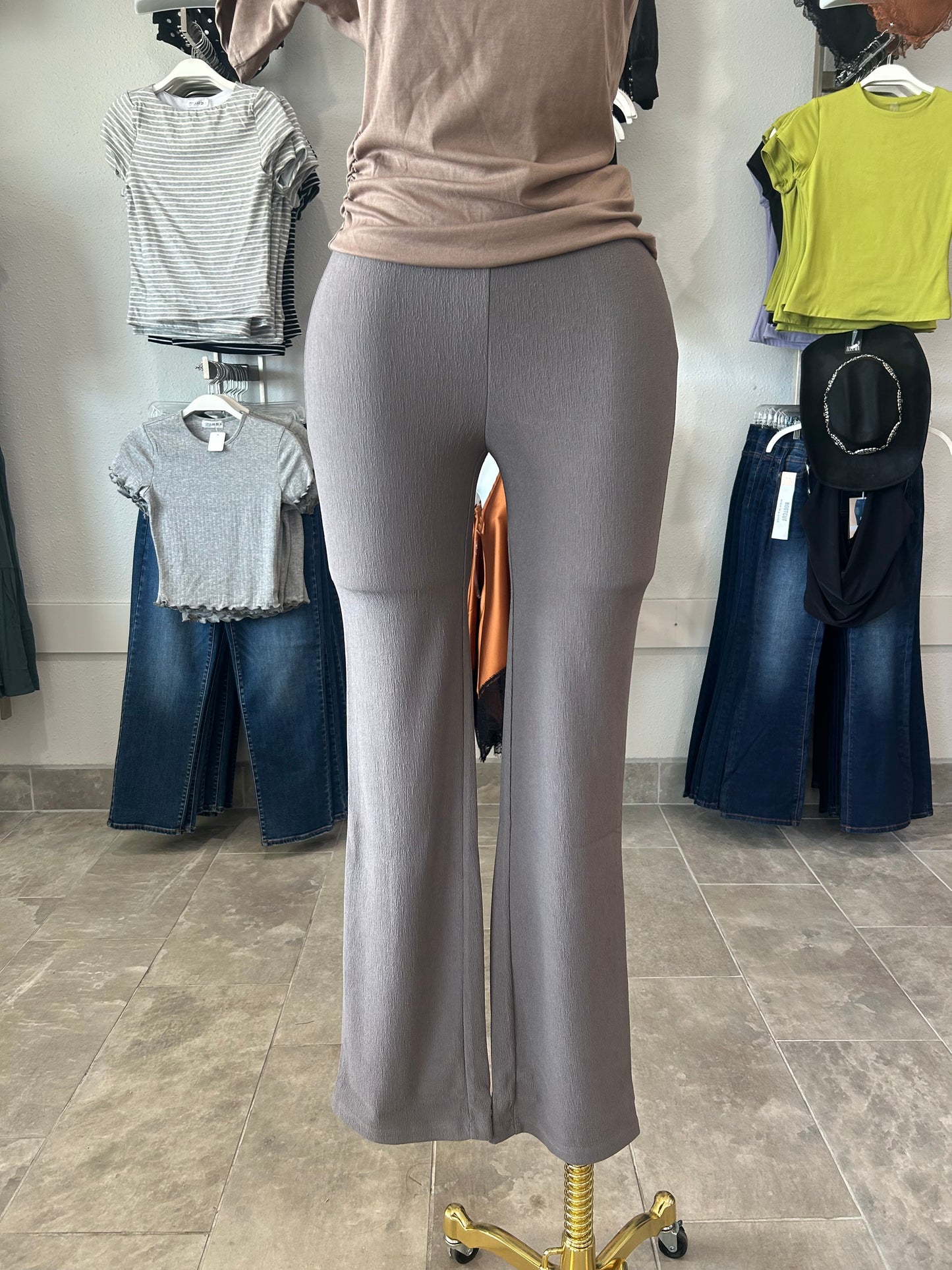 STRAIGHT LEG PANTS