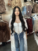 LACE KIMONO