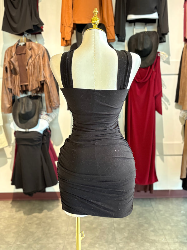 SHIMMER MINI DRESS