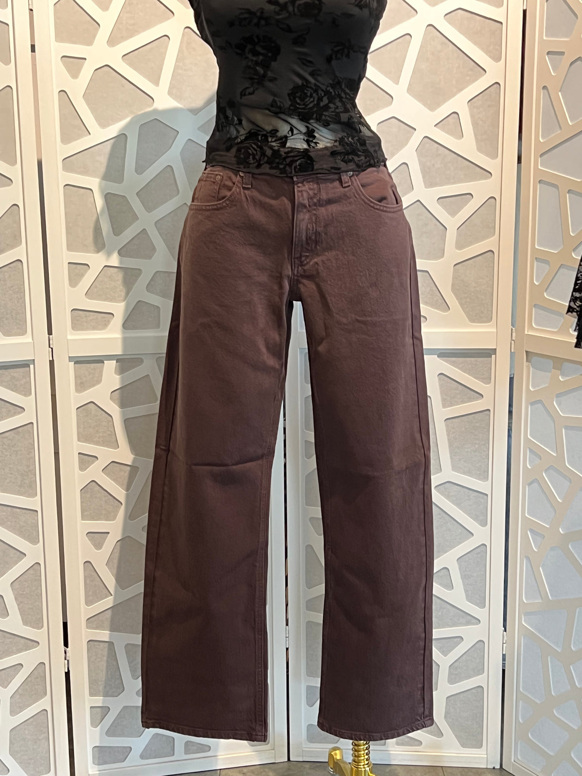 5 POCKET BARREL JEANS
