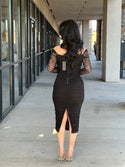 Mercy midi dress